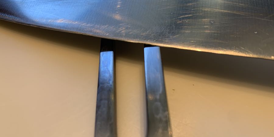 Slib en sløv køkkenkniv uden at bruge et strygestål